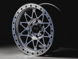 Jeep J10 Pickup Wheel - Rough Country - 78 Series | Simulated Beadlock | Full Machine | 17x8.5 - Bronze Finish with Black Lip - 4WD - '74-'88